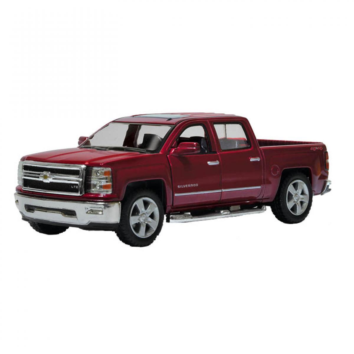 Дитяча колекційна машинка Kinsmart Chevrolet Silverado KT5381w пікап - 2