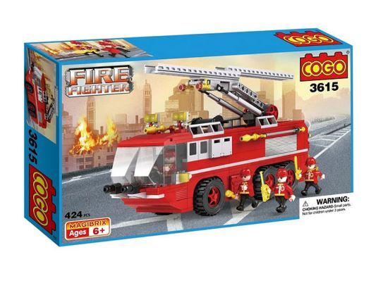 Конструктор COGO Пожежна машина Fire Engine truck, арт. 3615 - 6
