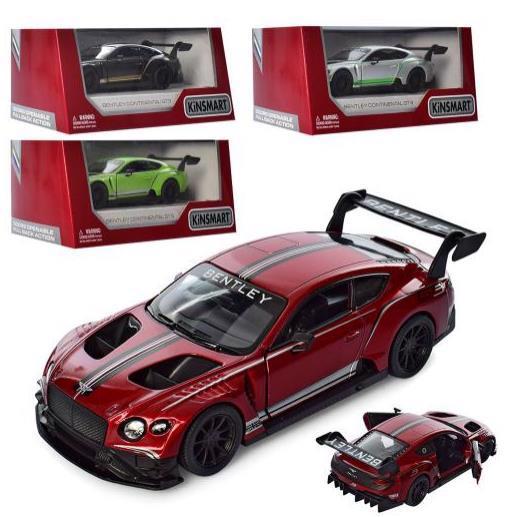 Дитяча колекційна металева машинка Kinsmart Bentley Continental GT3 5' KT5417W - 4