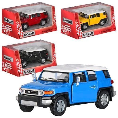 Дитяча колекційна машинка Kinsmart Toyota FJ Cruiser KT5343w - 1
