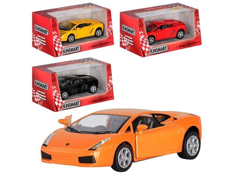 Колекційна машинка Kinsmart LAMBORGHINI GALLARDO 5'' KT5098W - 6