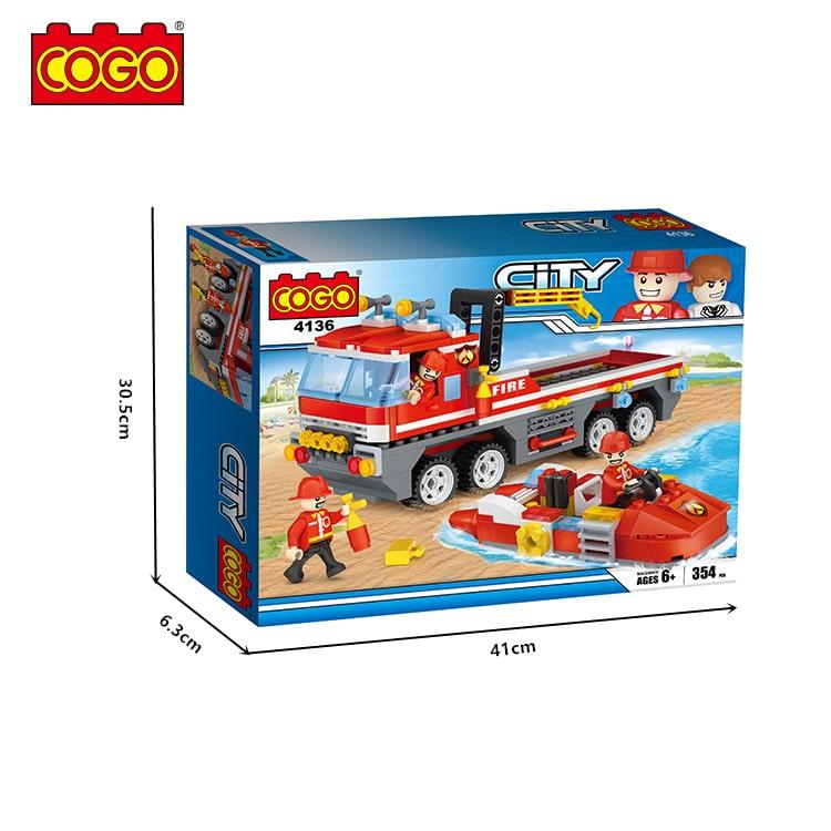 Конструктор COGO City Пожежна служба, арт. 4136 - 2