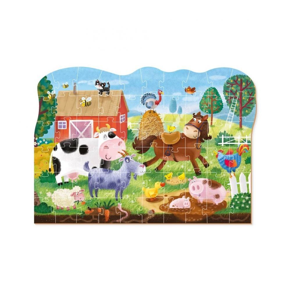 Дитячий пазл Dodo Сільські пригоди 300377, ДоДо, 60 елементів - 4