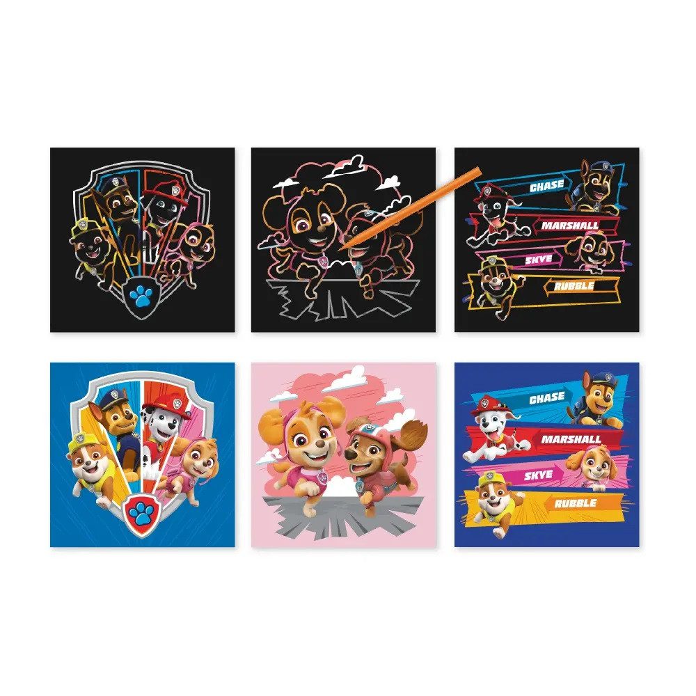 Набір Гравюр Paw Patrol Dodo 200194, Щенячий патруль, 3 картинки, scratch Додо - 3