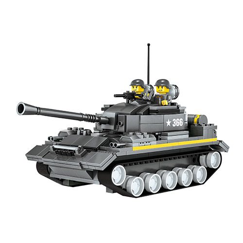 Конструктор Wange Важкий танк 3660, Легіон, військова техніка, 360 деталей, Heavy Tanks - 5