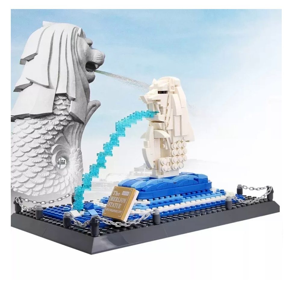 Конструктор Wange The Merlion Statue of Singapore (503 дет.), 4218 - 5