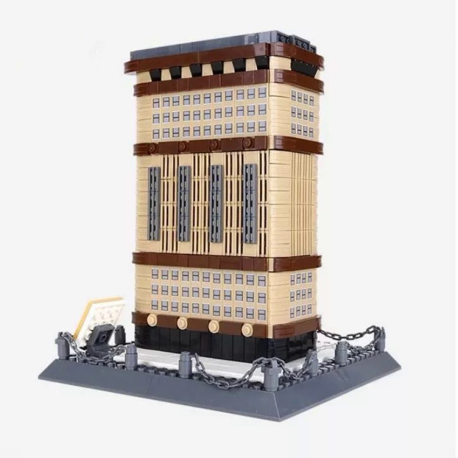 Конструктор Wange Хмарочос Flatiron Building, Нью-Йорк (838 дет.), 4220 - 5