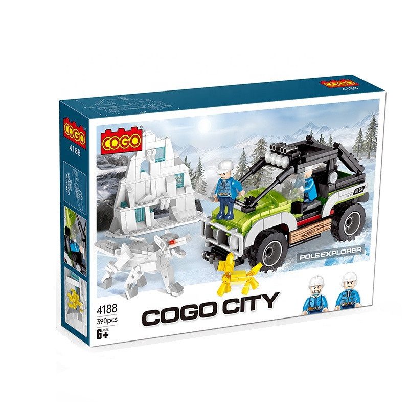 Конструктор Cogo City Позашляховик 4188, джип, всюдихід, 390 деталей - 2
