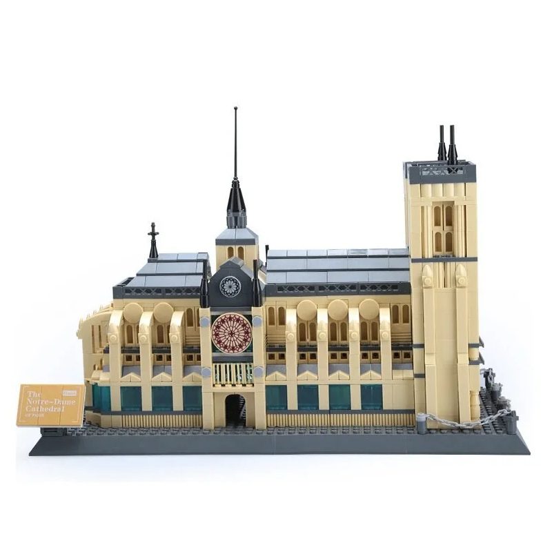 Конструктор Wange Notre Dame de Paris France (1382 дет.), 5210 - 3