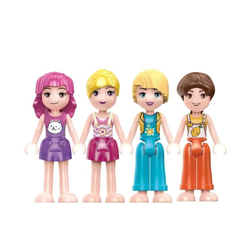 Конструктор Cogo Girls Вітряк 4576, Vacation Cottage, будинок, 658 дет., для дівчаток - 3