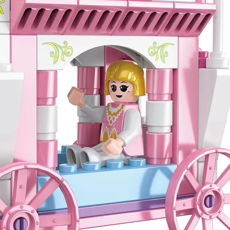 Конструктор Cogo Girls Карета 3267, Princess, 98 деталей, для дівчаток - 7