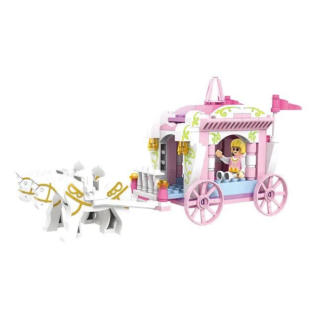 Конструктор Cogo Girls Карета 3267, Princess, 98 деталей, для дівчаток - 3