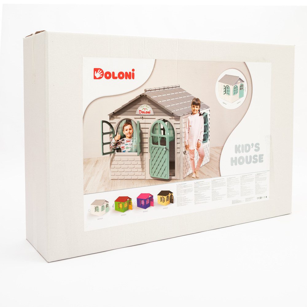 Дитячий будиночок зі шторками, DOLONI-TOYS, арт. 02550/3 - 4