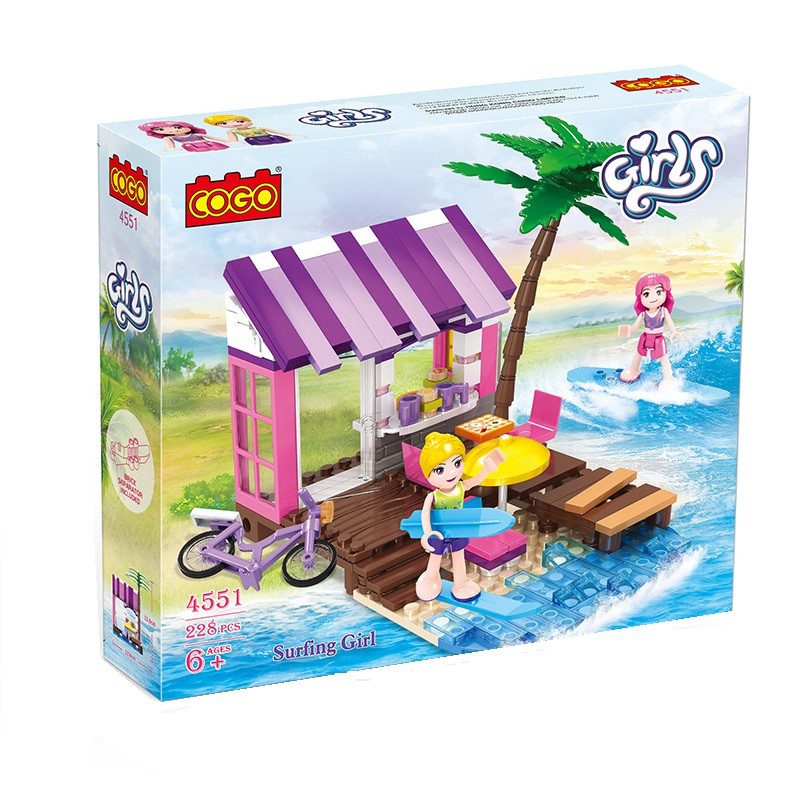 Конструктор Cogo Girls Бар біля моря, арт. 4551 - 7