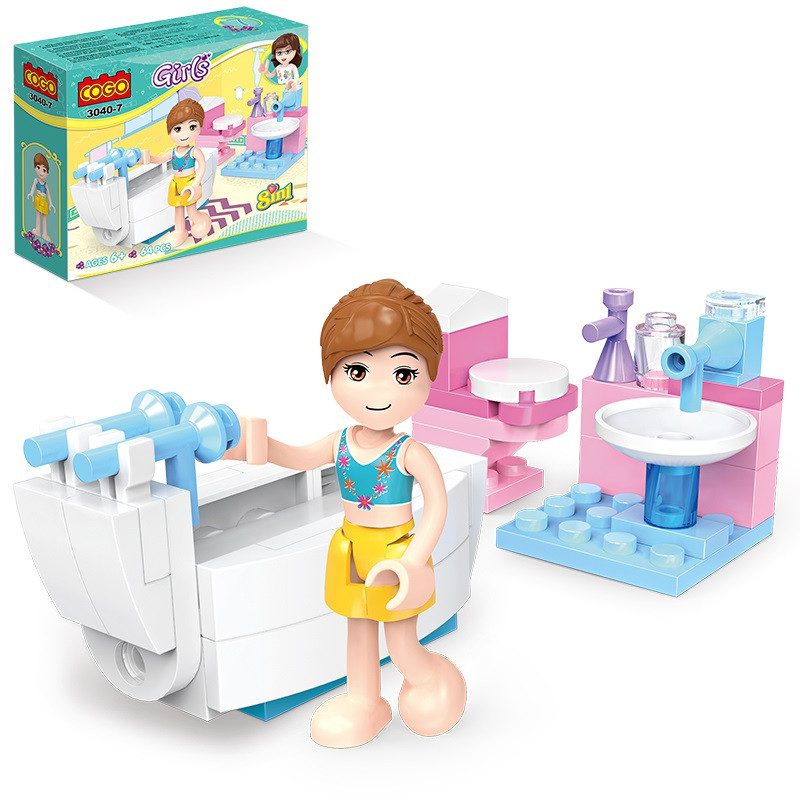 Конструктор Cogo Girls Кімнати, арт. 3040 - 2