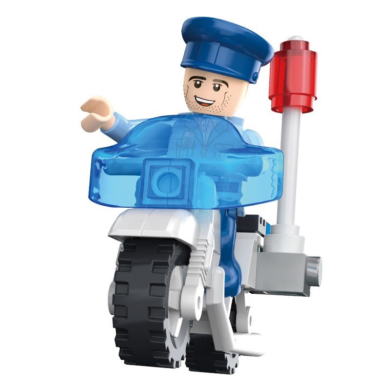 Конструктор Cogo Police Поліцейський транспорт, арт. 4185 - 4