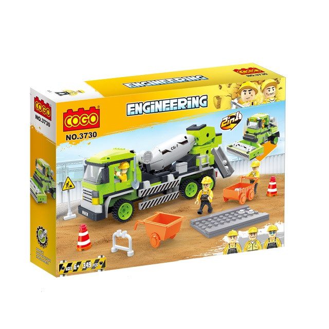 Конструктор Cogo Engineering Будівельна техніка, арт. 3730 - 5