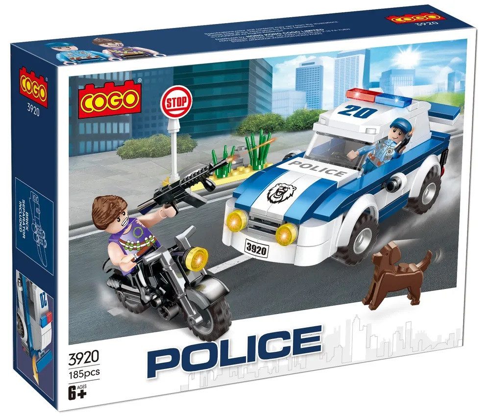 Конструктор Cogo Police Поліцейське переслідування, арт. 3920 - 8