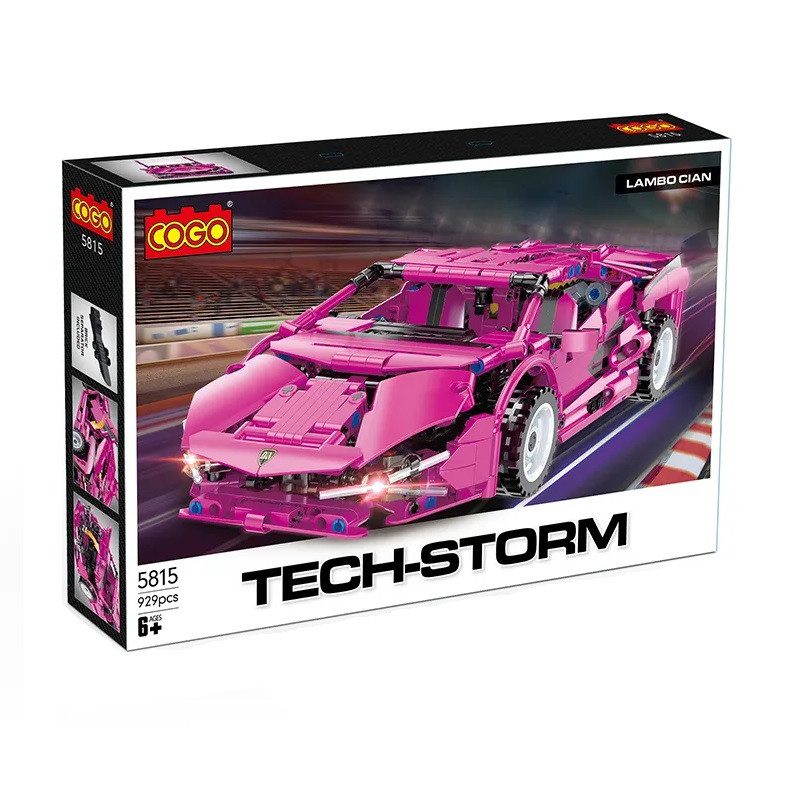 Конструктор Cogo Tech-Storm Lambo Cian (Ламборджині), арт. 5815 - 10