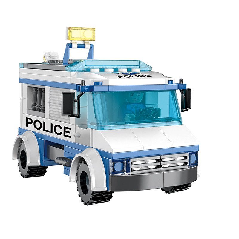 Конструктор Cogo Police Поліцейський відділок, арт. 4156 - 2