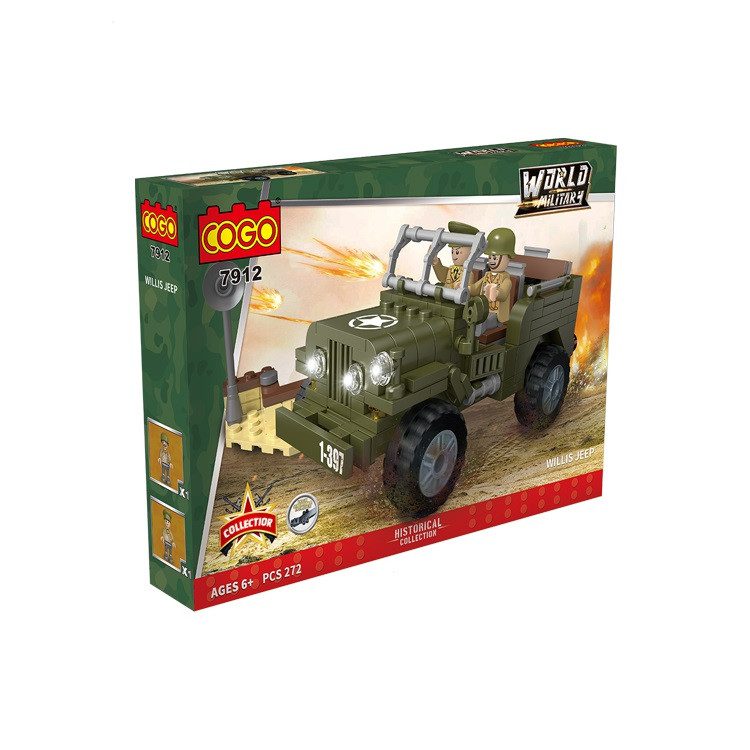 Конструктор Cogo Military Військова машина, арт. 7912 - 2