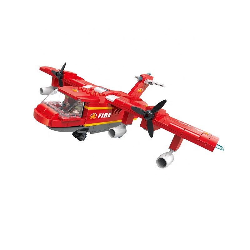 Конструктор Cogo Fire Пожежний літак, арт. 3620 - 2