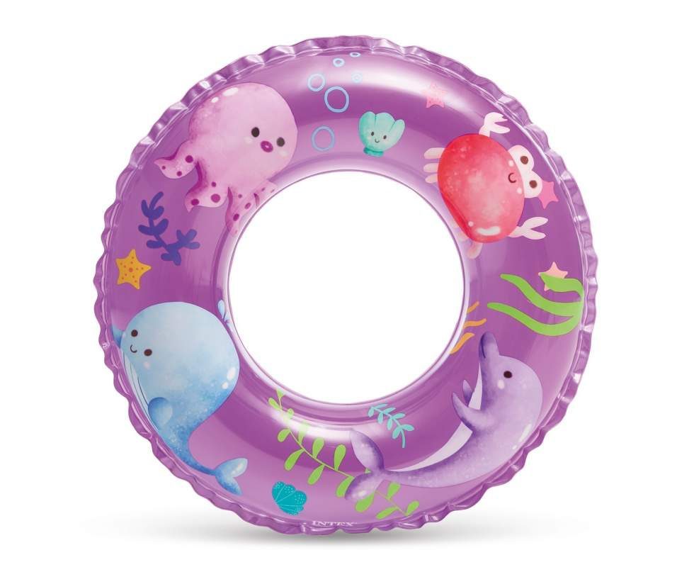 Дитячий надувний круг Рибки Intex, арт. 59242 NP - 3