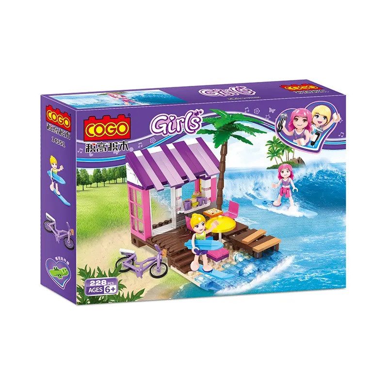 Конструктор Cogo Girls Бар біля моря, арт. 4551 - 9