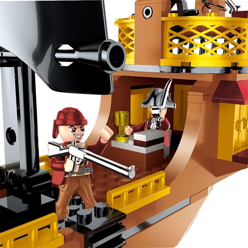 Конструктор Cogo Pirates Піратський корабель, арт. 3126 - 6