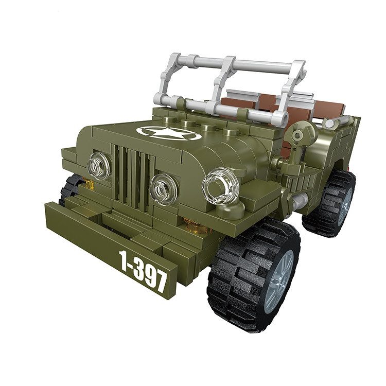 Конструктор Cogo Military Військова машина, арт. 7912 - 3