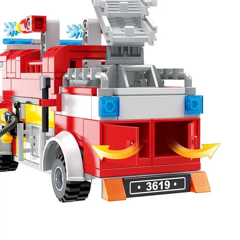 Конструктор Cogo Fire Пожежа, арт. 3619 - 4