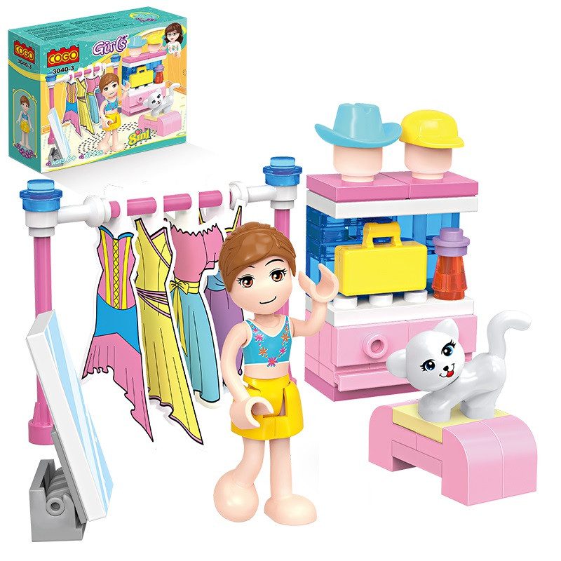 Конструктор Cogo Girls Кімнати, арт. 3040 - 6