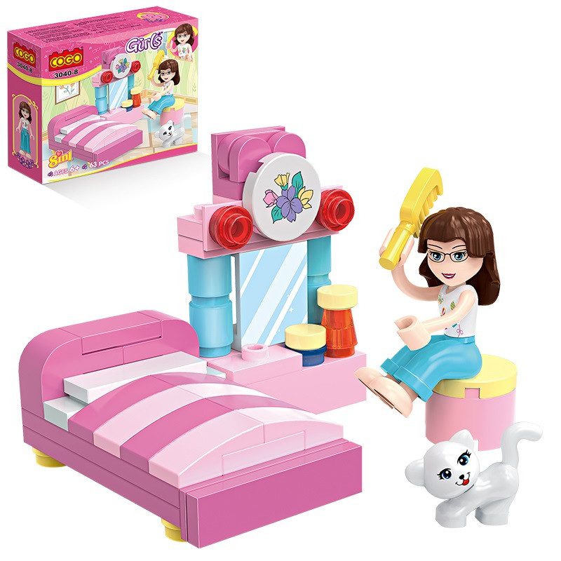 Конструктор Cogo Girls Кімнати, арт. 3040 - 5