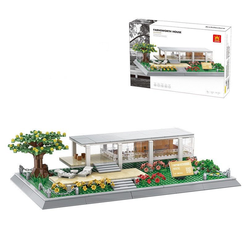 Конструктор Wange Farnsworth house Illinois (661 дет.), 5233 - 2