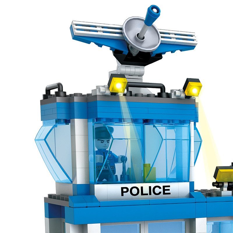 Конструктор Cogo Police Поліцейська база, арт. 4155 - 7