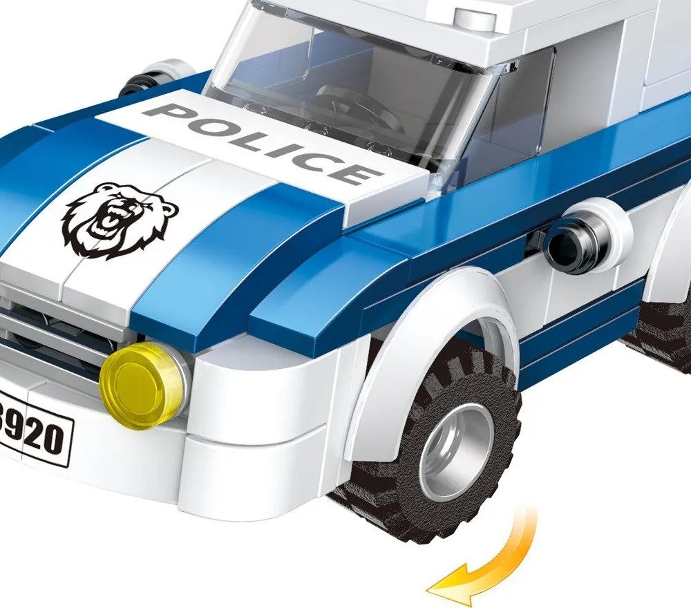 Конструктор Cogo Police Поліцейське переслідування, арт. 3920 - 7