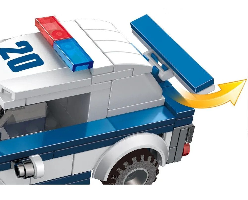Конструктор Cogo Police Поліцейське переслідування, арт. 3920 - 2