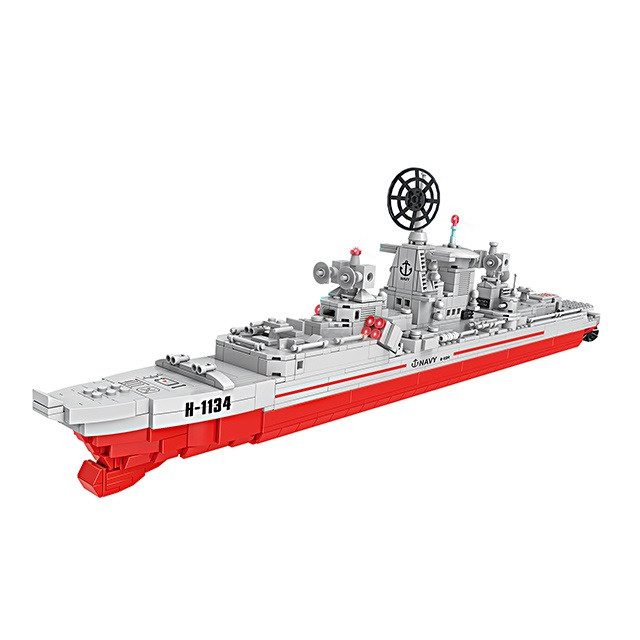 Конструктор Cogo World military крейсер Кріста, арт. 3388 - 1