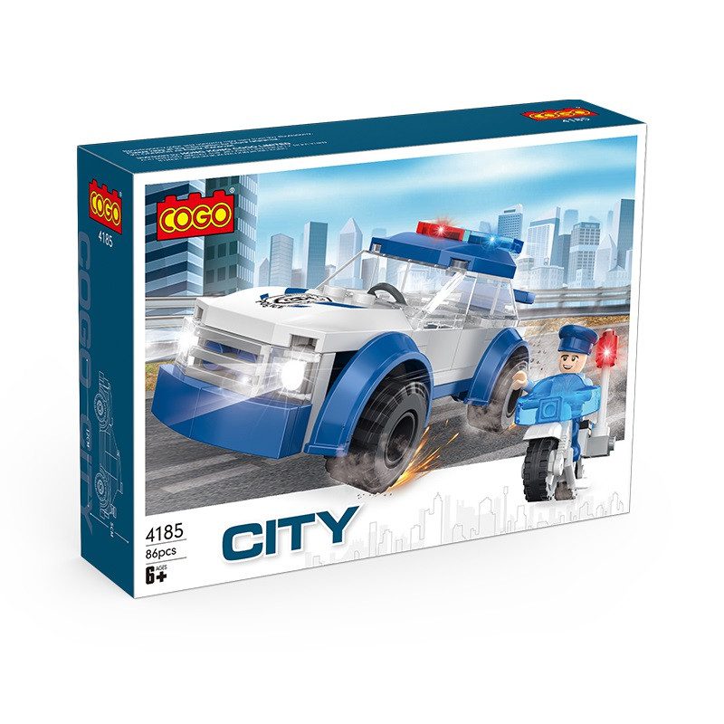 Конструктор Cogo Police Поліцейський транспорт, арт. 4185 - 5