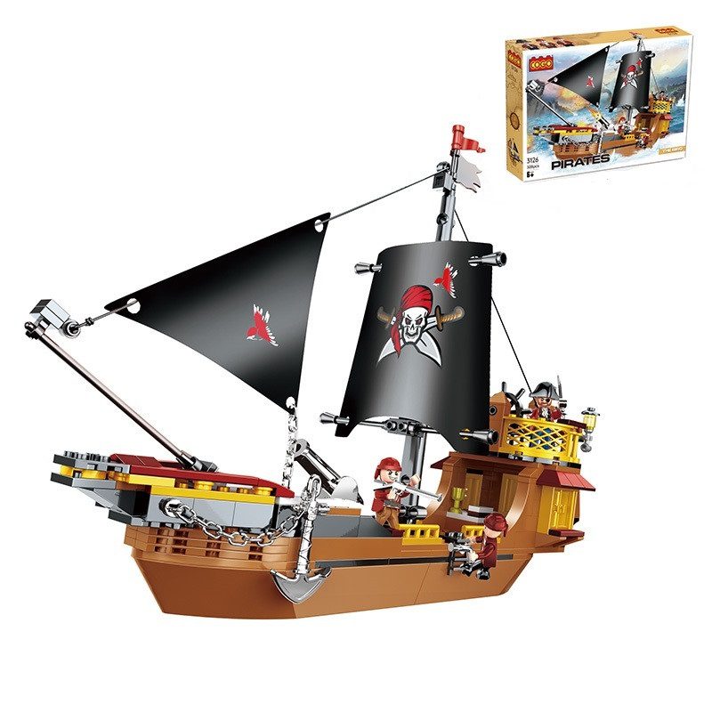 Конструктор Cogo Pirates Піратський корабель, арт. 3126 - 1