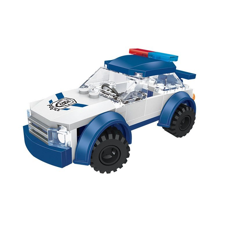 Конструктор Cogo Police Поліцейський транспорт, арт. 4185 - 2