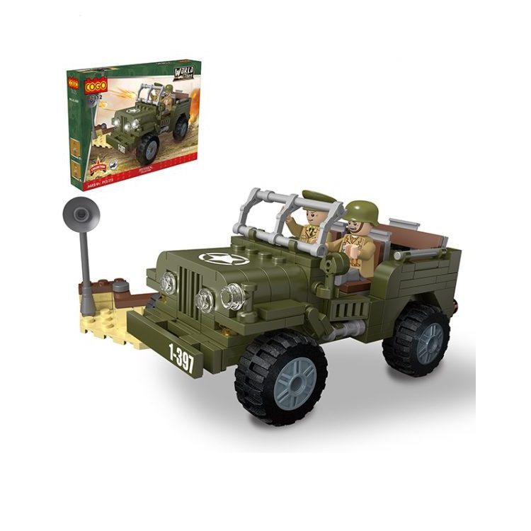 Конструктор Cogo Military Військова машина, арт. 7912 - 1