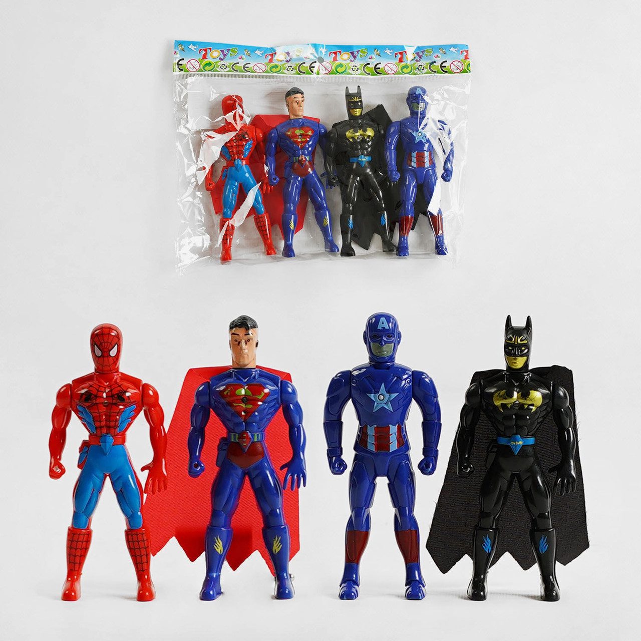 Фігурки героїв Marvel Месники (4шт.), арт. 5888-35 - 1