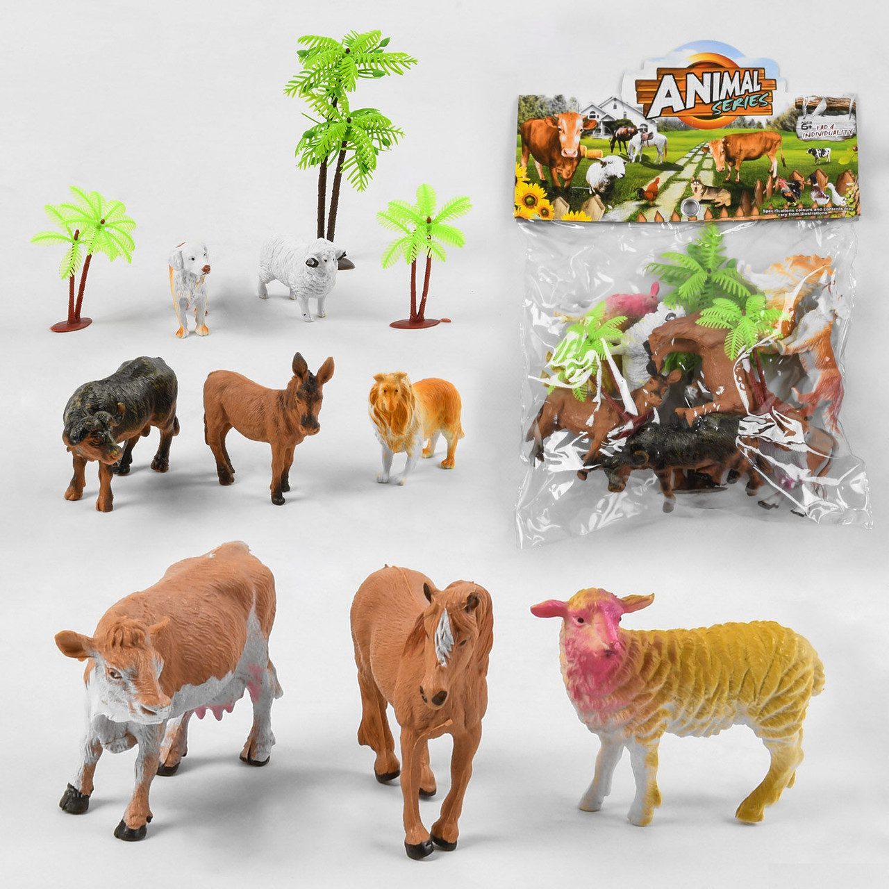 Фігурки тварин Metr+, арт. ВF 6983-10 - 1