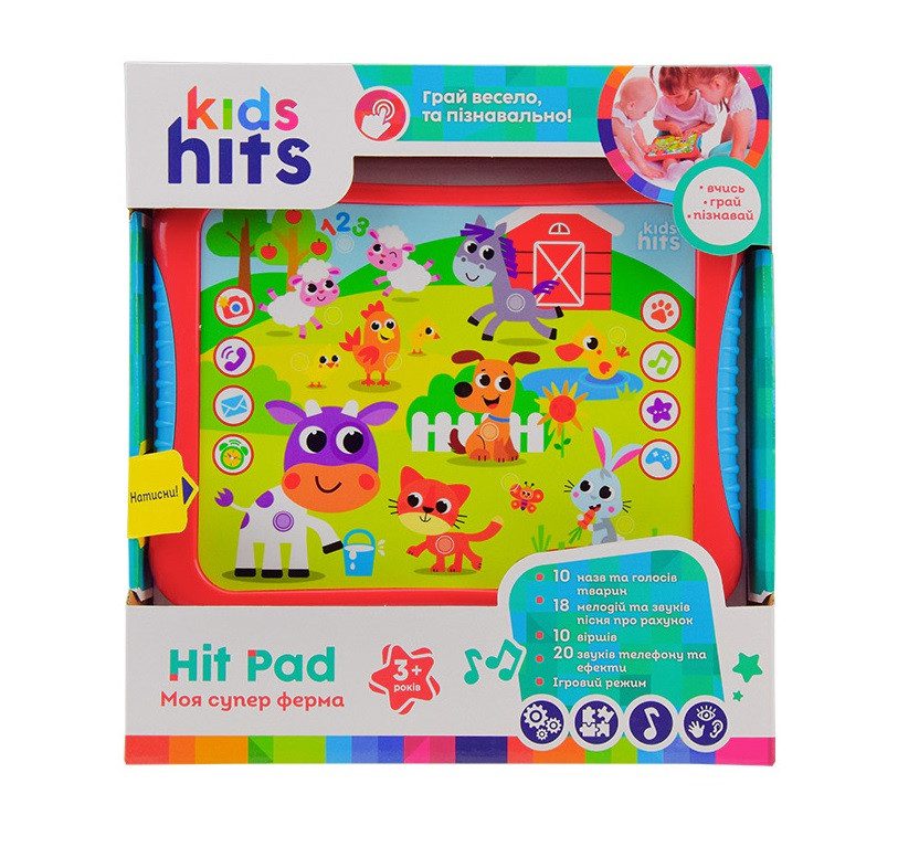 Інтерактивний планшет Моя супер ферма Kids Hits, арт. KH01/004 - 4