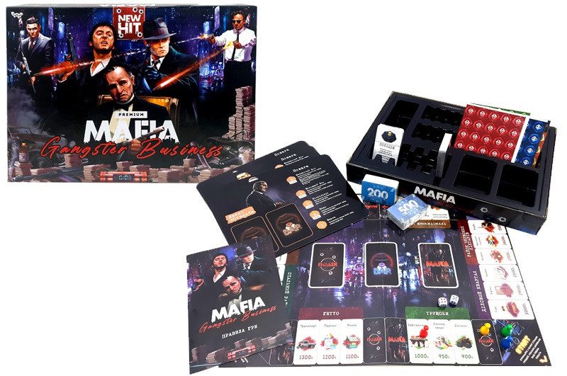 Настільна гра Мафія (Mafia Gangster), Danko Toys, арт. MAF-03-01U - 2