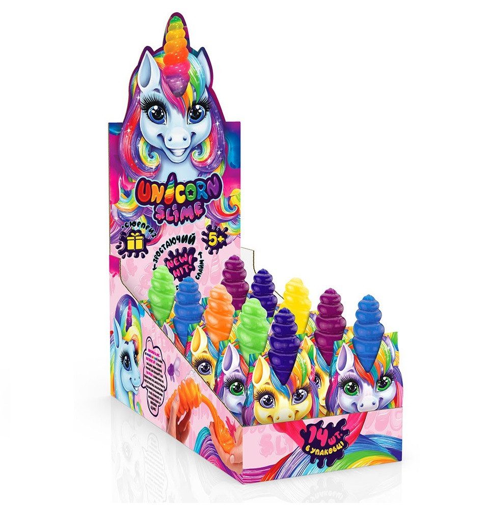 В'язка маса Unicorn Slime, Danko Toys, арт. UNS-02-01U - 2