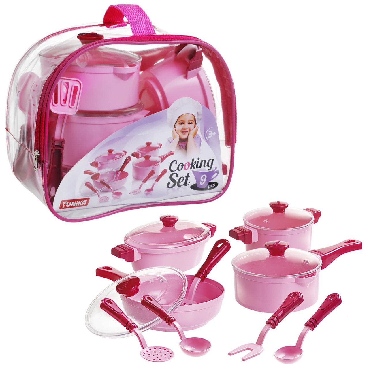 Набір посуду Cooking Set (9 pcs), Юніка, арт. 1726 - 1