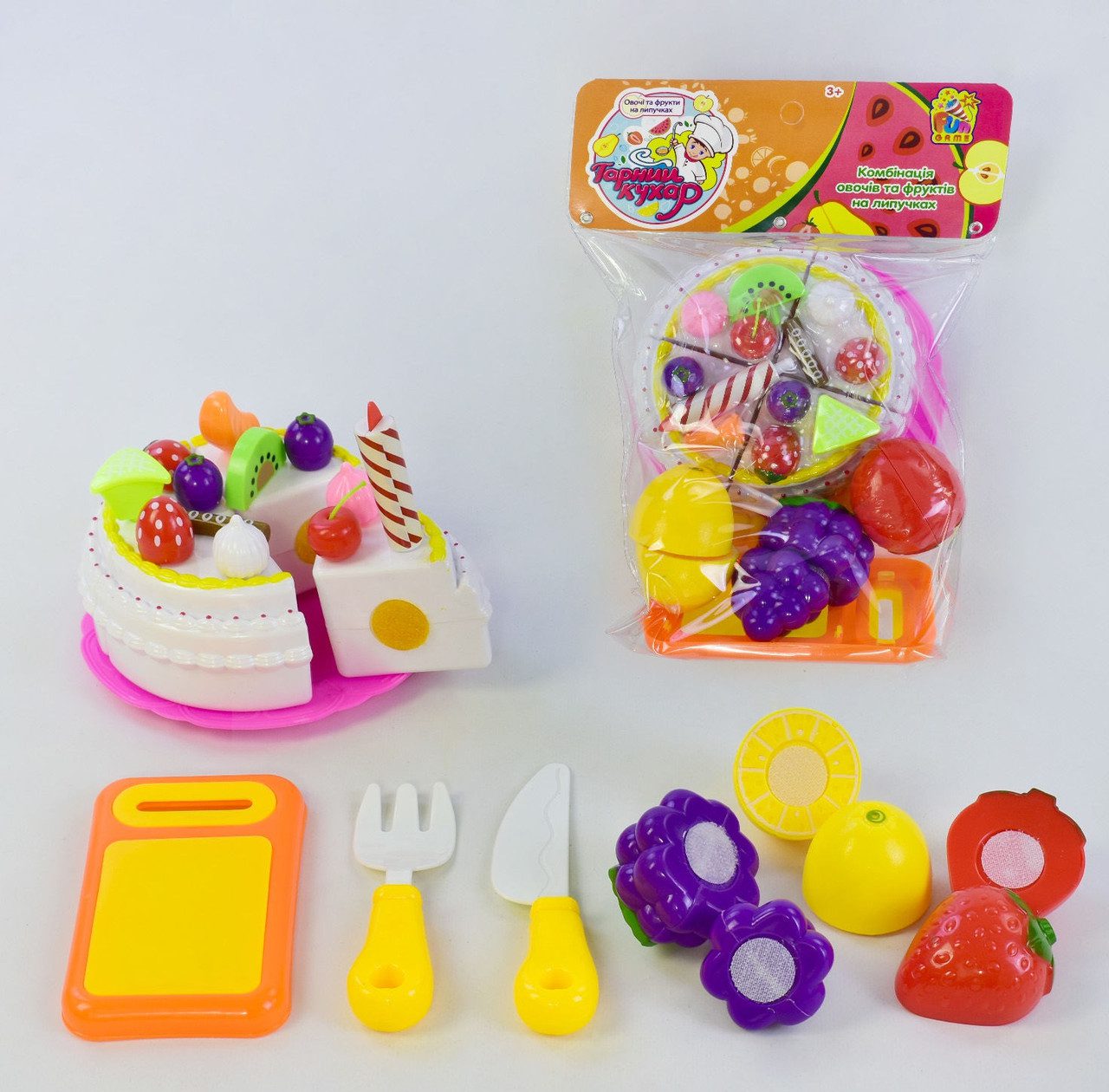 Продукти на липучках Гарний кухар, Fun Game, арт. 1025 - 1