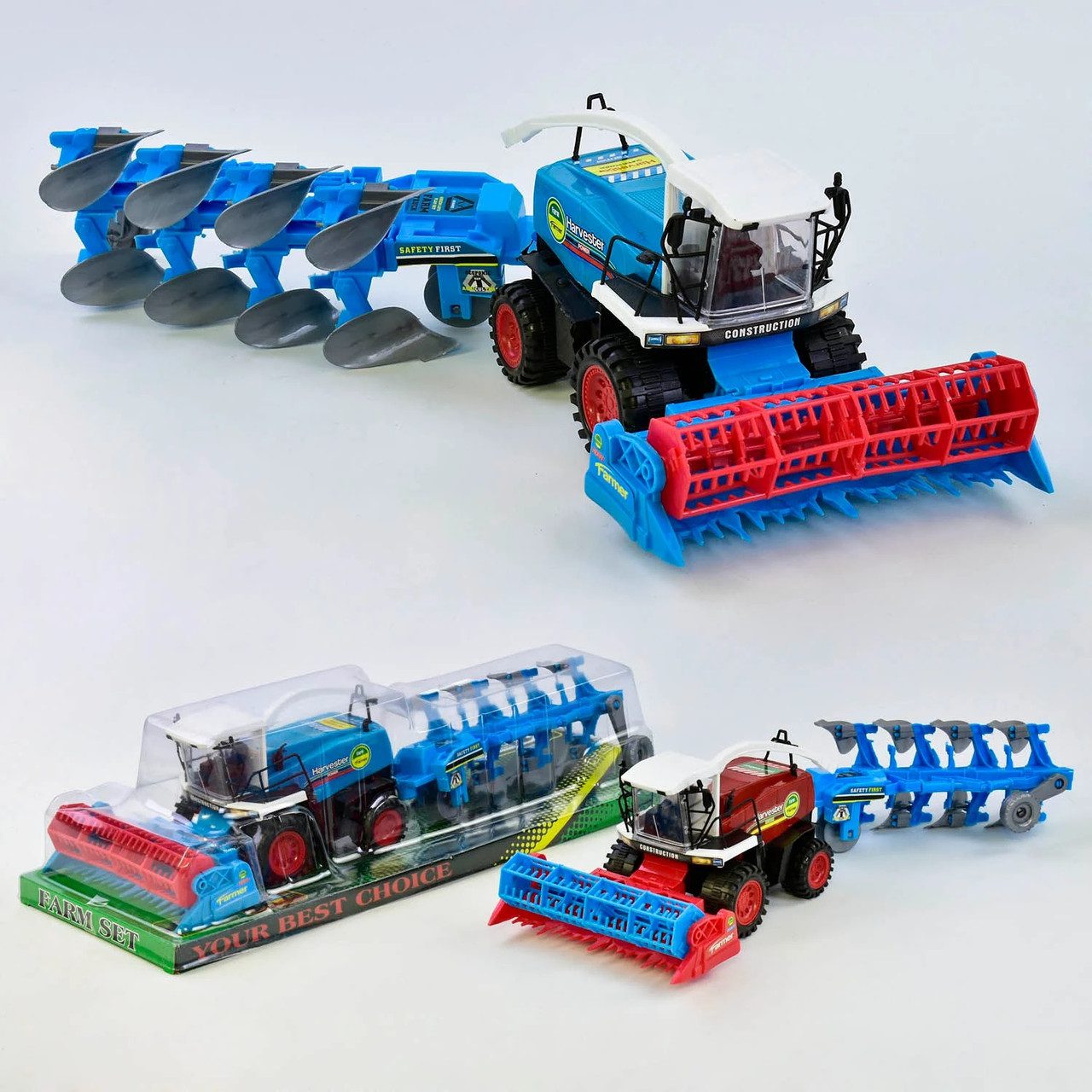 Інерційний комбайн із причепом, арт. 0488-169 - 1